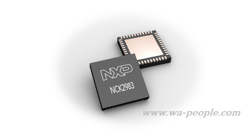圖說：NCK2983具備出色的RF性能，具高度複雜的基頻訊號處理能力，為汽車市場上雙向多通道應用的理想晶片。