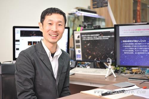 圖說：清華大學天文所副教授後藤友嗣攜手國際團隊，在距離地球約130億光年的超遠方宇宙發現百個超大質量黑洞。