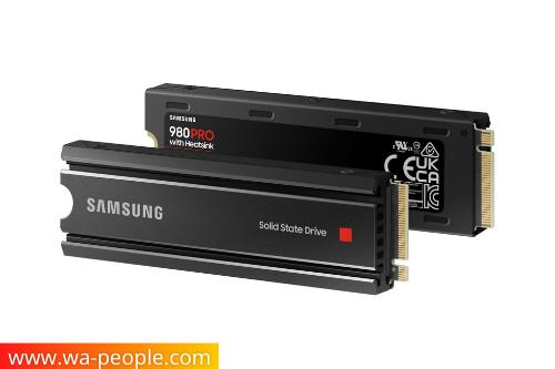 圖說：三星在台推出搭載全新散熱片的980 PRO SSD，提供玩家頂級遊戲效能體驗。
