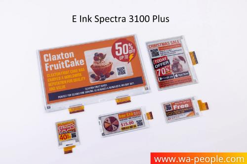 圖說：E Ink Spectra 3100 Plus五色電子紙